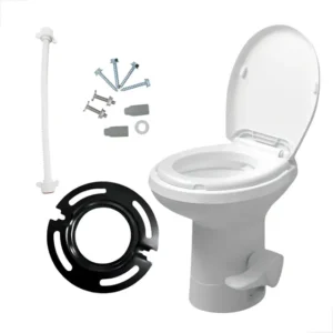 Agparts agrv012 vaso sanitário fixo abs motorhome trailer com flange