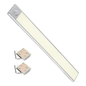 Luminária LED Dexin 60cm Recarregável USB C Sensor Presença 3 Temperaturas