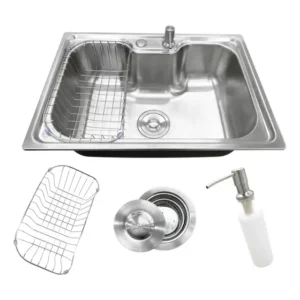 Cuba Gourmet Cozinha Aço Inox 304 com Acessórios 60x42cm Stillus Home