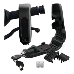 Trava Antifurto Manete Luatek Moto com Alarme Sonoro LK-BL31
