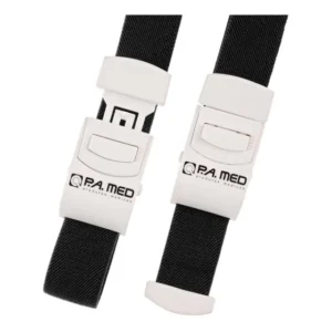 Garrote Adulto Torniquete C/trava Enfermagem Cor Preto Pamed