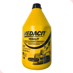 Vedacit Vedalit 3,6l Aditivo Plastificante Reboco Argamassa