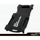 Carrinho Esteira Para Mecânico Cap. 150 Kg C/ Encosto Preto - Imagem 4