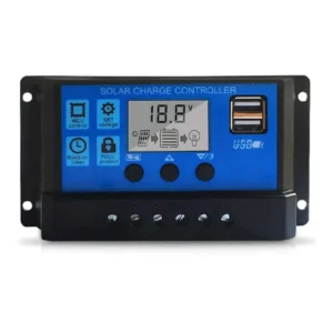 Controlador De Carga Solar 100a Painel Solar 12v/24v Auto
