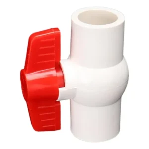 Válvula De Esfera De Pvc, Conexão De Tubo, Branco 20mm