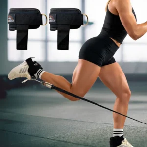 Tornozeleira Academia Glúteo Pernas Polia Crossover Par