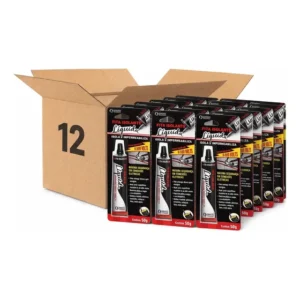 Caixa 12un Fita Isolante Líquida Tapmatic Preta 50g Bisnaga