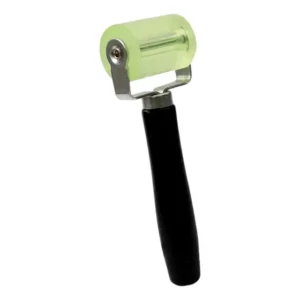 . Roda De Costura De Silicone Com Cabo De Madeira S .