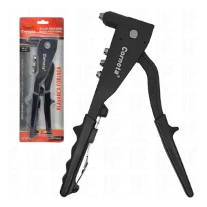 Rebitador Manual POP Corneta com 4 Bicos Aço 25.4cm Cabo Ergonômico