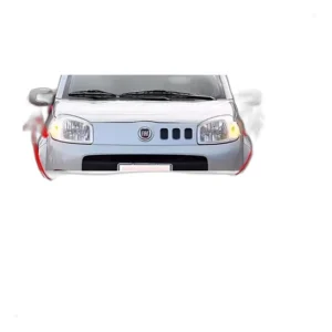 Lente C\base Retrovisor Uno Vivace Direito Com Capa