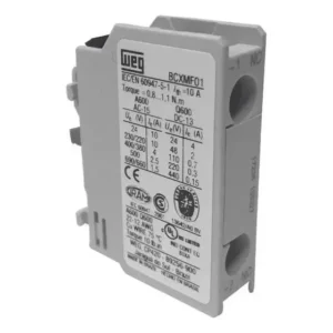 Bloco de Contato Fechado WEG Serie CWM Modelo BCXMF01 Para Contator
