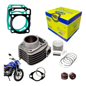 Kit Motor Cilindro Pistão Anéis Cofap Fan Titan 160 Bros Mag