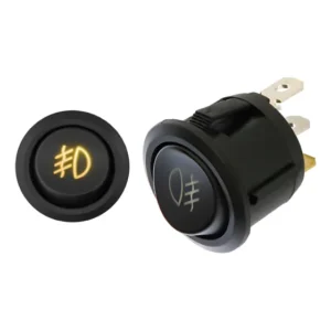 Interruptor Farol Auxiliar Neblina Com Iluminação Ambar