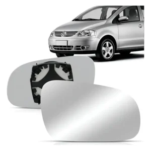 Lente Espelho Retrovisor Fox 2004 2005 2006 2007 2008 2009