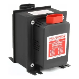 Auto Transformador 2000va Bivolt 110v/220v 1400w Com Alça Preto