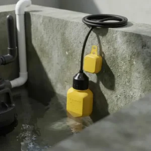 Boia Eletrica de Nível Acquamatic para caixa d'agua 1,5m Dupla Função 125/250v