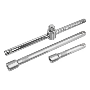 Extensões E Cabo T P/ Soquete De 1/2'' C/ 3 Peças - Eda 9oa