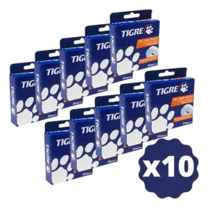 Kit 10 Unidades Fita Veda Rosca Tigre 18x50m Teflon