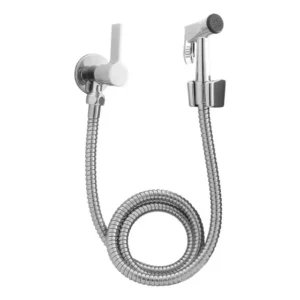 Ducha Higiênica de Metal Cromado Luxo para Banheiro com Acionamento 1/4 de Volta