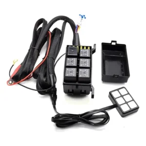 Caixa De Controle Universal À Prova D'água Com 6 Circuitos,