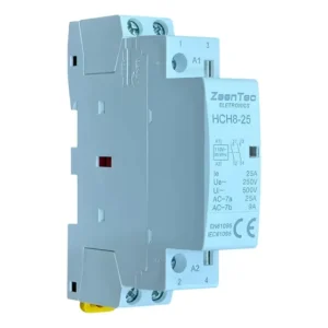 Contator Modular Bipolar 25a 2 Polos 2 Na 220v/110v Zeentec
