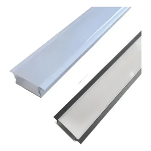 Perfil De Embutir 3 Metros Largo Grosso 30,2mm Branco