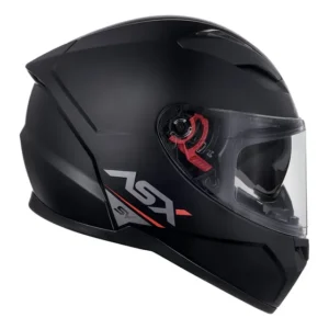 Capacete Masculino Feminino Asx City Sv Preto Fosco Oculos