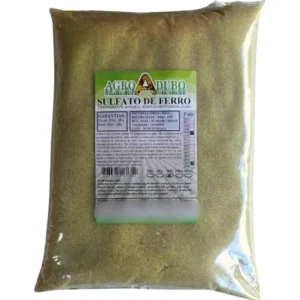 Fertilizante 5kg Sulfato De Ferro 20%(fe) Heptahidratado