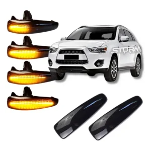 Kit Pisca Seta Sequencial Led Mitsubishi Asx Para-lama