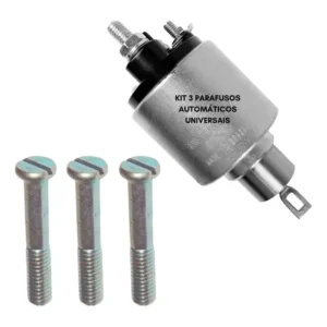 Parafuso Fixação Automático De Partida 5x33mm Kit 3 Peças