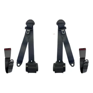 Par Cinto Segurança Retrátil 3 Pontos E Fêmea Fita Universal