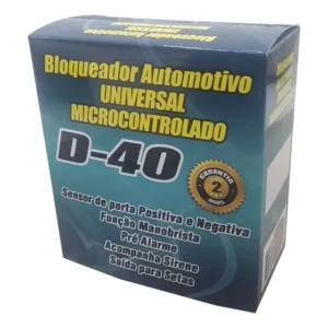 Bloqueador Automotivo Dscompany D-40 Com Sirene e Alerta nas Setas