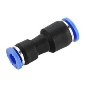 Kit 10 Conexão Pneumática Emenda União Com Redução 12mmx8mm