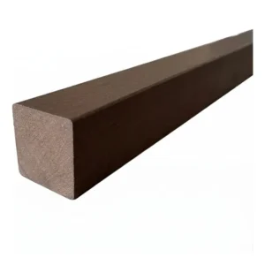 Caibro Madeira Plástica Wpc Ipê 4,0×4,0x3,00m (1 Peça)