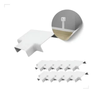 Ilumi Cotovelo 90° Pvc Branco Kit 10 Unidades 10x20mm