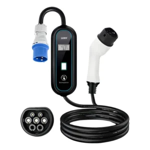 Carregador Portátil UIMY 7KW Bivolt Tipo 2 32A para Carro Elétrico