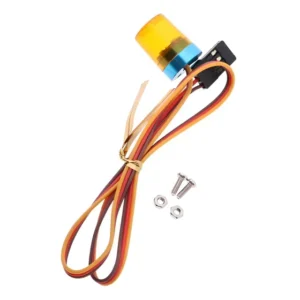 3 Luzes De Teto Para Carros Rc Laranja