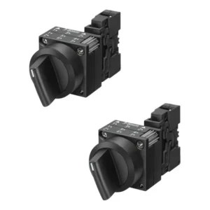 Kit 2 Chave Rotativa Siemens 2 Posições Travante 1na 22mm
