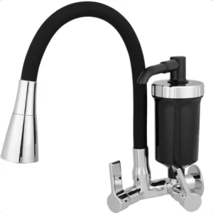 Torneira Gourmet Filtro Parede Flexivel Preta Pia Cozinha