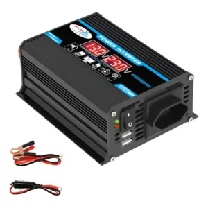 Inversor De Carro Digital Solar 4000w 12v-110v/12v-220v