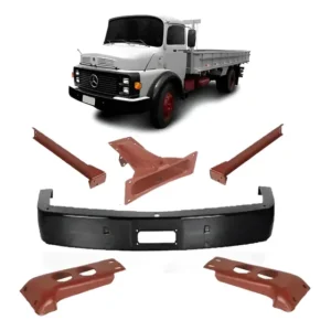 Para-choque Mb 1113 1513 1518 1313 Com Suportes E Rebocador