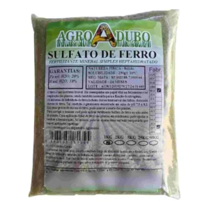 Fertilizante 1kg Sulfato De Ferro 20%(fe) Heptahidratado