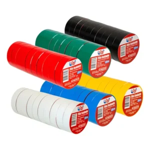 Fita Isolante Pvc Antichama G20 - Kit 10 Un De 20m - 6 Cores