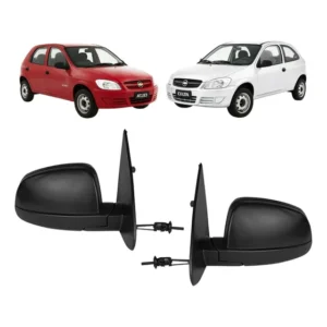 Par Retrovisor Prisma Celta 2007 A 2014 Passageiro Motorista