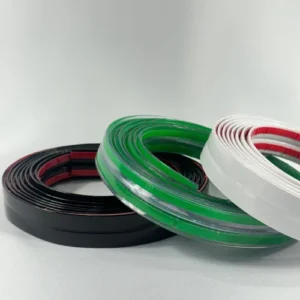 Fita De Pvc Flexivel 1cm X 1cm Ideal Para Canto Interno E Ex