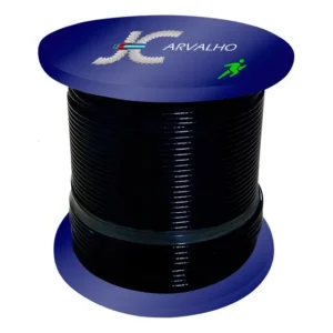 Cabo de Aço Revestido Nylon 4.8mm 30m Academia JCARVAHO CABOS