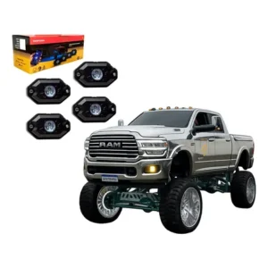 Led Rgb Caixa De Roda Estilo Rincon Rock Light Ram Ford Dodg