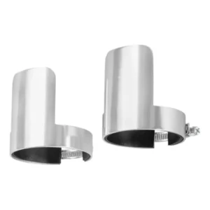 Capa Protetora Para Amortecedor De Motocicleta, Prata