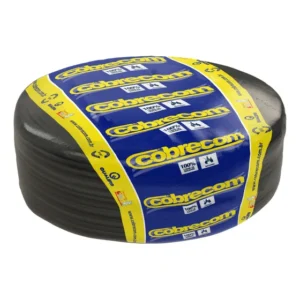 Cabo Elétrico Flexível 6mm² 50m Preto Cobrecom Cobre PVC 750V