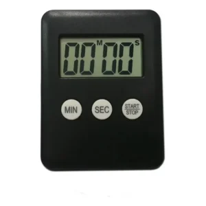 Cronometro Timer Digital Cozinha Academia Com Ima Preto MFL
